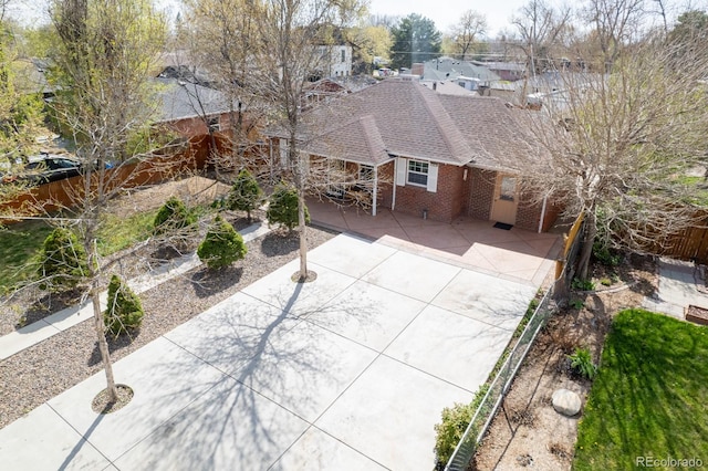 3021 Grape St, Denver, CO 80207 - aerial view of property and surrounding area