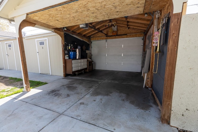 3021 Grape St, Denver, CO 80207 - garage with a garage door opener