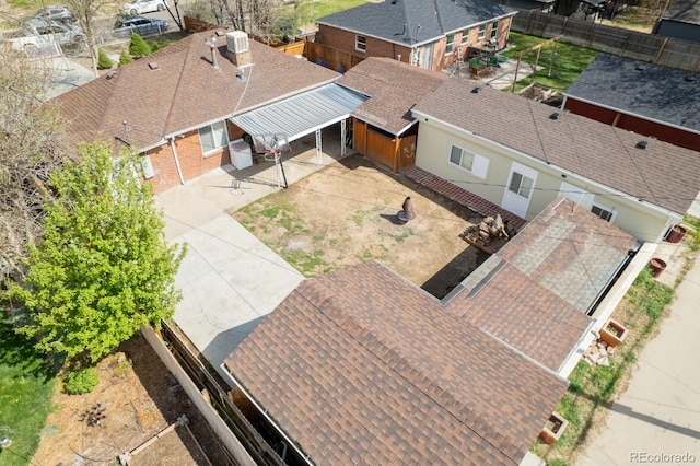 3021 Grape St, Denver, CO 80207 - aerial view of property and surrounding area