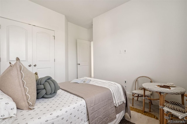 5068 Yosemite Ct, Denver, CO 80238 - carpeted bedroom featuring a closet