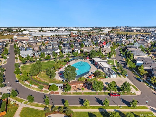 5068 Yosemite Ct, Denver, CO 80238 - aerial view of property's location with nearby suburban area