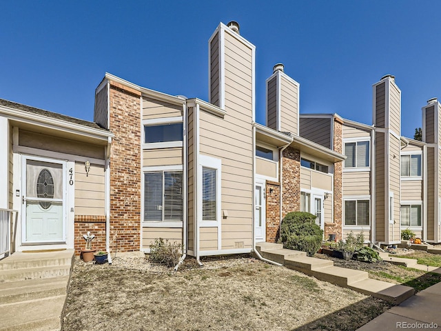 view of townhome / multi-family property