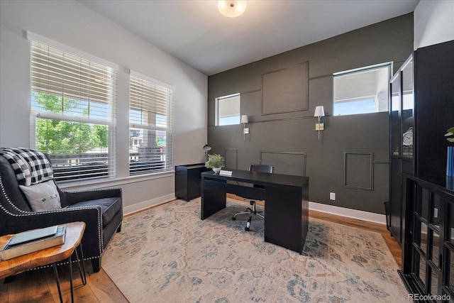 5663 W 96th Ave, Westminster, CO 80020 - office with wood finished floors and healthy amount of natural light