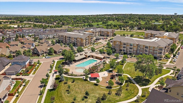 5663 W 96th Ave, Westminster, CO 80020 - aerial view of a pool