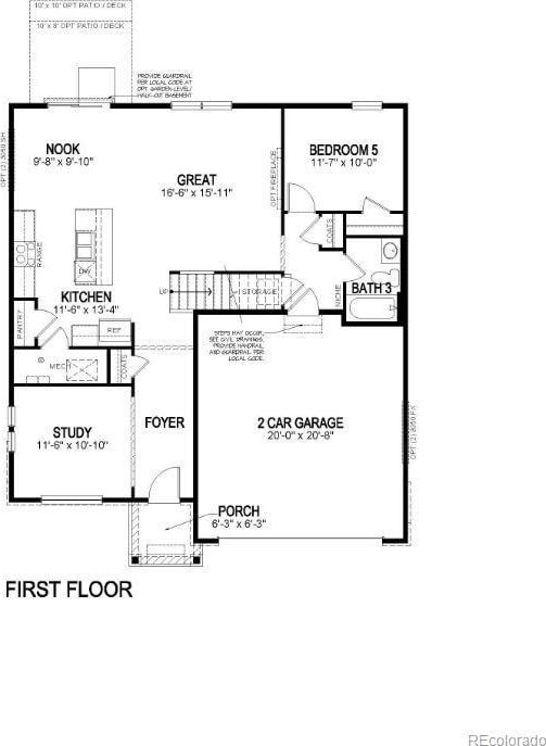 27684 E Byers Ave, Aurora, CO 80018 - property floor plan