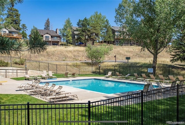 23646 Genesee Village Rd, Golden, CO 80401 - community pool featuring a patio area