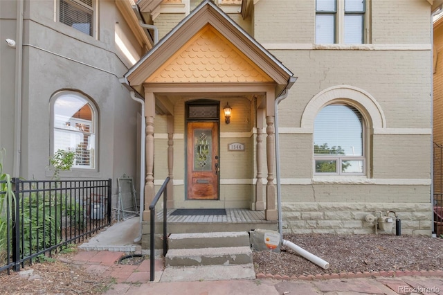 view of property entrance