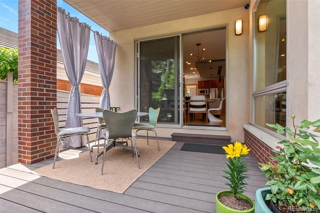 350 Holly St, Denver, CO 80220 - view of wooden terrace