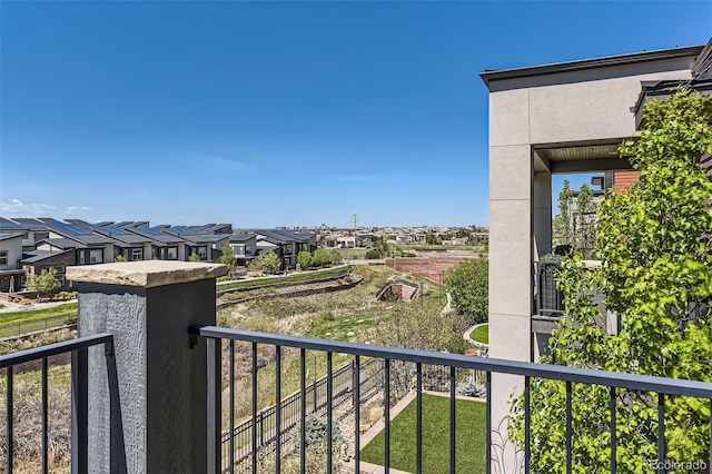 10119 Bellwether Ln, Lone Tree, CO 80124 - balcony featuring a residential view