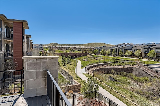 10119 Bellwether Ln, Lone Tree, CO 80124 - exterior space featuring a residential view and a mountain view