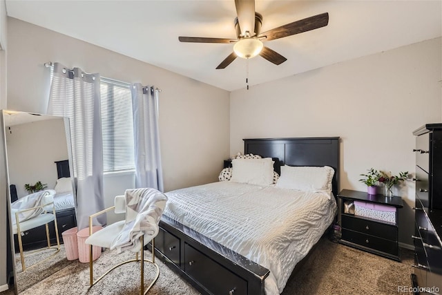 465 Miller Ave, Brighton, CO 80601 - bedroom featuring a ceiling fan and carpet flooring