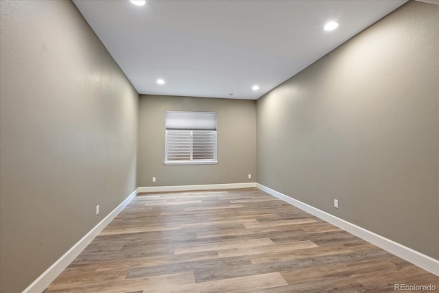 3336 Goodyear St, Castle Rock, CO 80109 - unfurnished room with recessed lighting and wood finished floors