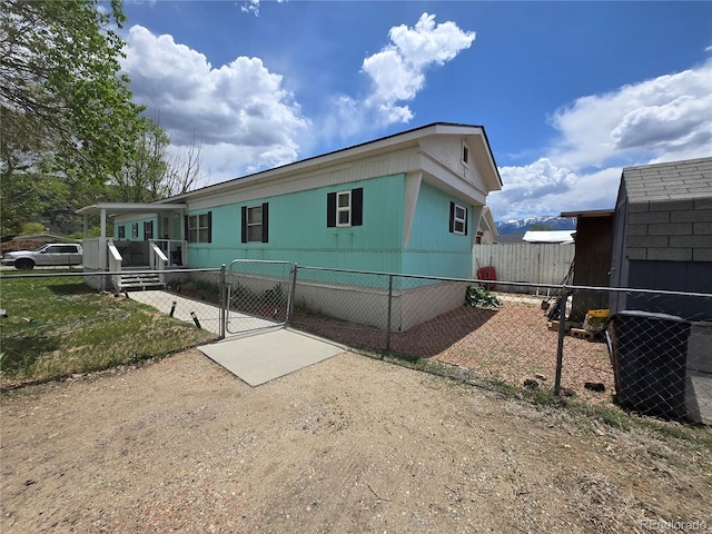 602 Vine St, Salida, CO 81201 - view of front facade with a gate