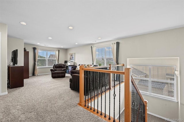 9957 Quintero St, Commerce City, CO 80022 - living area with carpet and recessed lighting