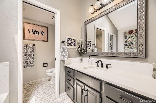 7727 Maroon Peak, Littleton, CO 80127 - bathroom featuring vanity and tile patterned floors