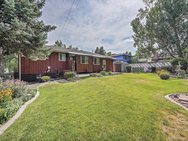 6769 W 70th Ave, Arvada, CO 80003 - back of house with board and batten siding