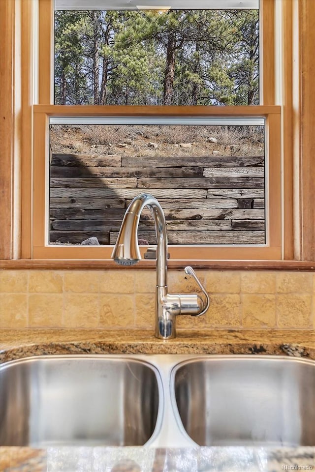 interior details with a sink