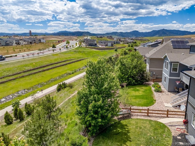 16486 W 94th Dr, Arvada, CO 80007 - aerial perspective of suburban area with a mountain backdrop