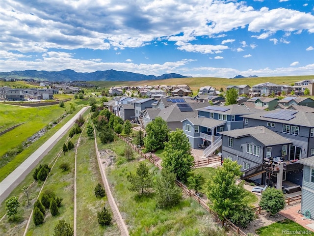 16486 W 94th Dr, Arvada, CO 80007 - aerial view of residential area featuring a mountainous background