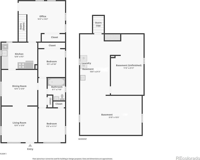 45 S Grove St, Denver, CO 80219 - property floor plan
