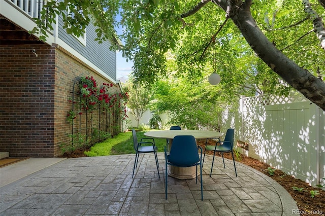 7746 E Severn Pl, Denver, CO 80230 - view of patio / terrace featuring outdoor dining area