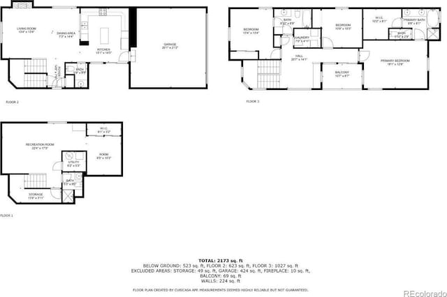 7746 E Severn Pl, Denver, CO 80230 - view of home floor plan