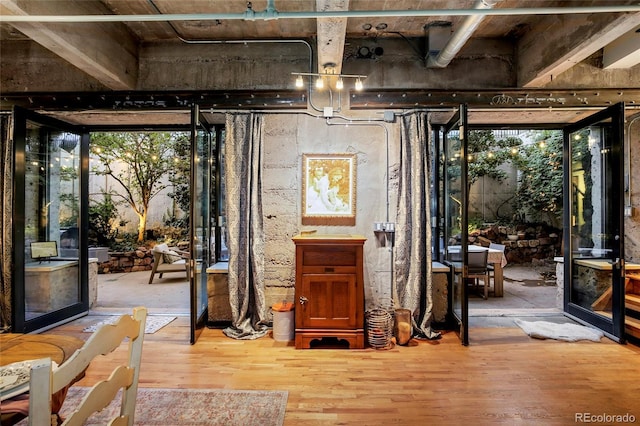 2000 Little Raven St Unit 1B, Denver, CO 80202 - entrance foyer with wood finished floors