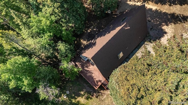 100 Aspen Ln, Evergreen, CO 80439 - aerial view of property and surrounding area