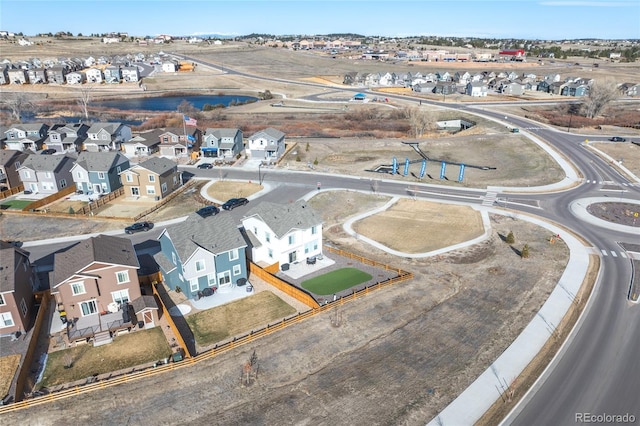 birds eye view of property featuring a residential view