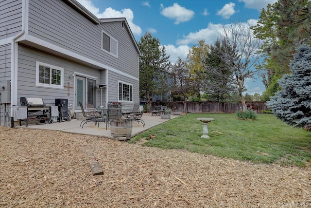 9079 Garnet St, Highlands Ranch, CO 80126 - view of yard with a patio area