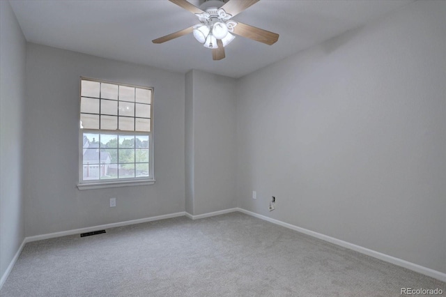 9079 Garnet St, Highlands Ranch, CO 80126 - empty room with carpet flooring, baseboards, and ceiling fan