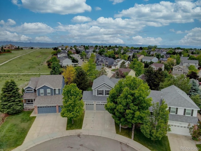 9079 Garnet St, Highlands Ranch, CO 80126 - aerial perspective of suburban area