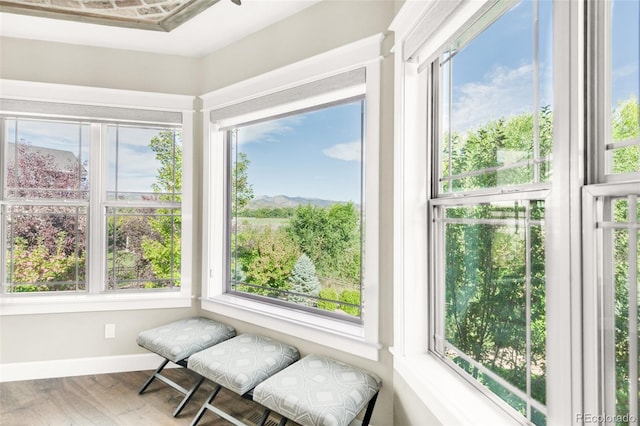 sunroom featuring a healthy amount of sunlight