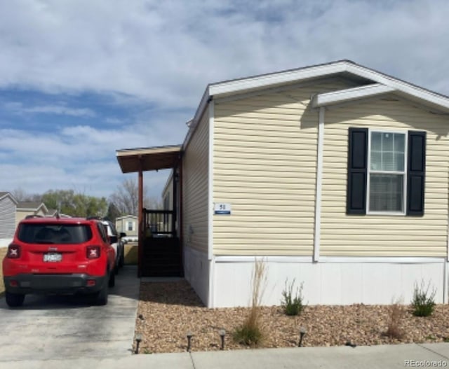 431 N 35th Ave Unit 51, Greeley, CO 80631 - view of side of property with driveway