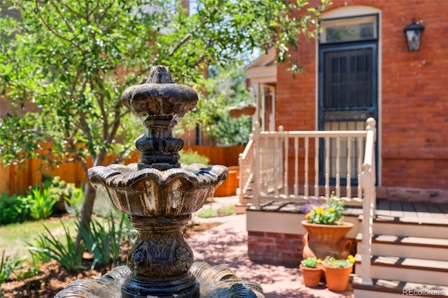 1154 N Clarkson St, Denver, CO 80218 - view of patio