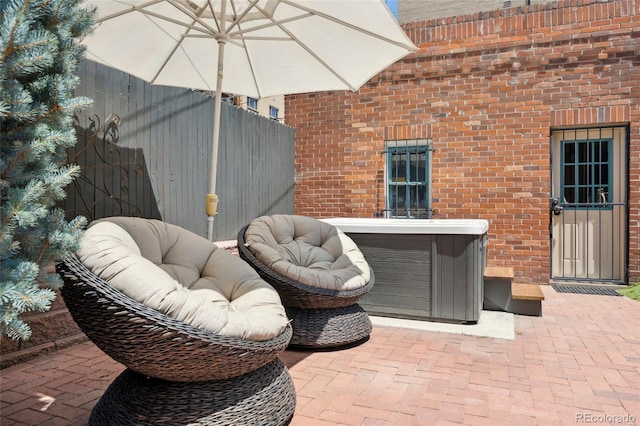 1154 N Clarkson St, Denver, CO 80218 - view of patio with outdoor lounge area