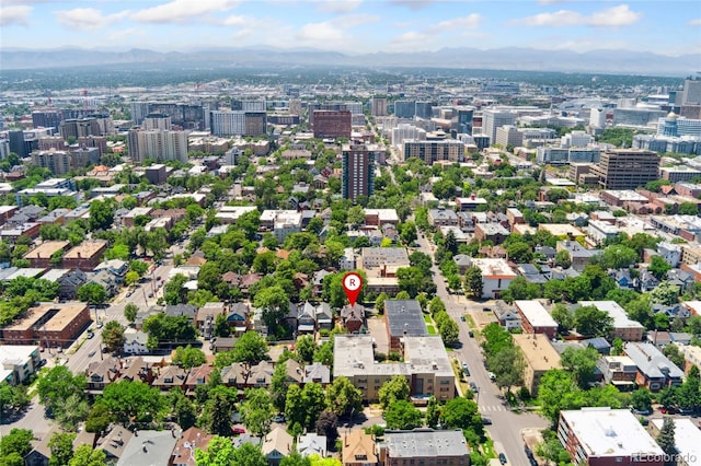 1154 N Clarkson St, Denver, CO 80218 - view of urban area with a mountain backdrop
