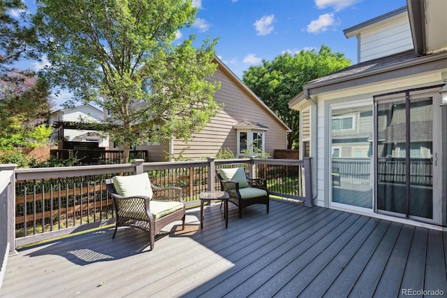 13457 Glen Cir, Broomfield, CO 80020 - view of wooden deck