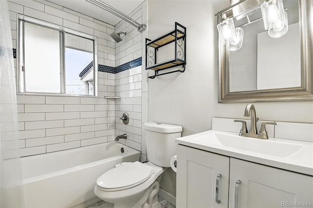 6948 W 70th Ave, Arvada, CO 80003 - full bath with toilet,  shower combination, and vanity