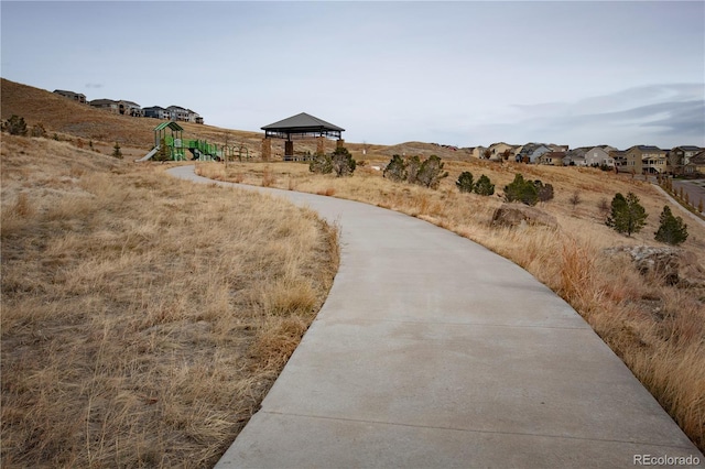 surrounding community featuring a gazebo