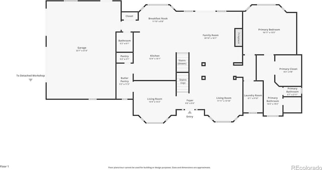 3973 Palmer Ridge Dr, Parker, CO 80134 - view of home floor plan