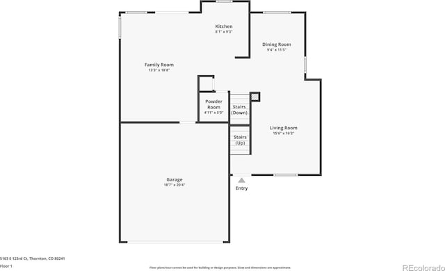 5163 E 123rd Ct, Thornton, CO 80241 - view of room layout