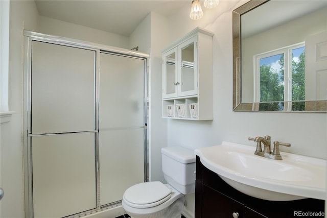 5163 E 123rd Ct, Thornton, CO 80241 - bathroom with vanity and a stall shower