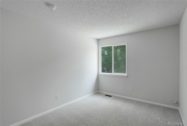 5163 E 123rd Ct, Thornton, CO 80241 - spare room featuring carpet floors, a smoke detector, and a textured ceiling