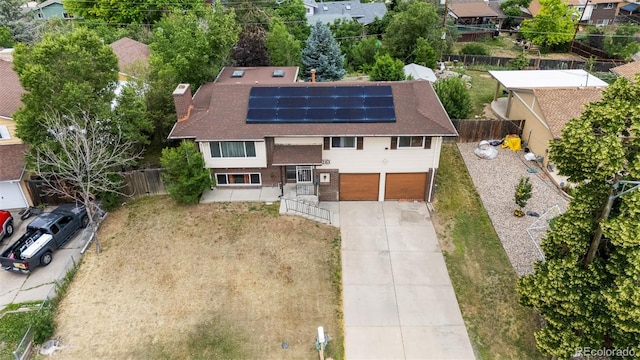 1261 Eagle St, Aurora, CO 80011 - aerial view of property and surrounding area