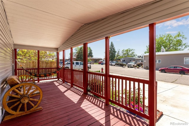 1214 Mac Kay Ct, Dacono, CO 80514 - porch featuring a residential view