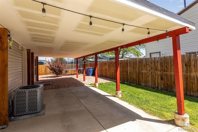 1214 Mac Kay Ct, Dacono, CO 80514 - fenced backyard featuring a patio area