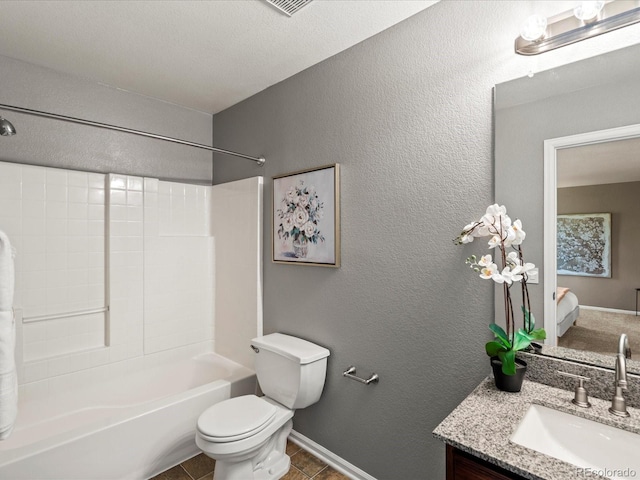 11082 Fillmore Way, Northglenn, CO 80233 - bathroom with vanity, bathing tub / shower combination, and tile patterned flooring
