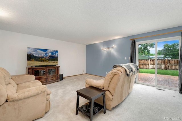 7796 Xavier Ct, Westminster, CO 80030 - living room with light carpet and a textured ceiling