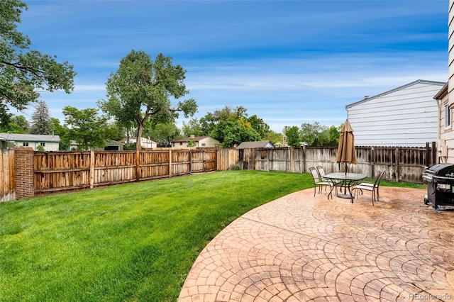 7796 Xavier Ct, Westminster, CO 80030 - view of yard with a patio area